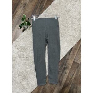 Fabletics Size Small Gray Heather High Waisted Powerhold 7/8 Length Leggings